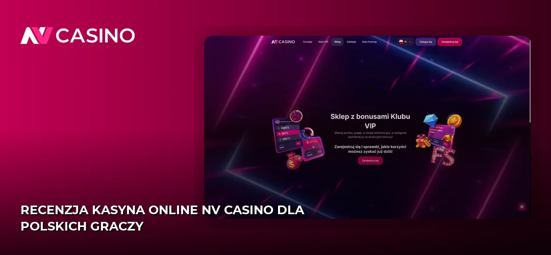 Recenzja kasyna online NV Casino dla polskich graczy