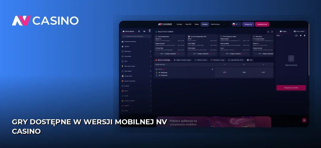 NV Casino promotional banner