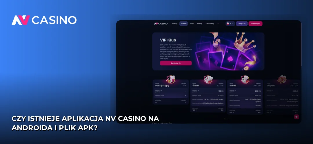 NV Casino promotional banner